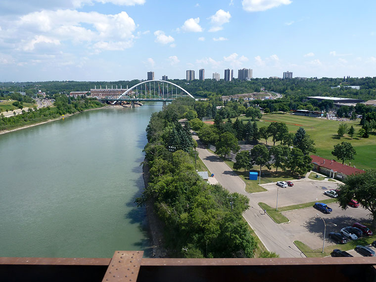 Edmonton View From Trolley