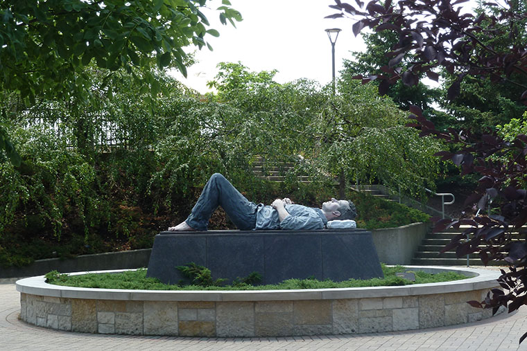 Meijer Gardens Lying Man