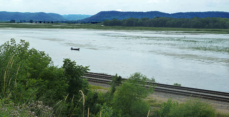 Mississippi near La Crosse