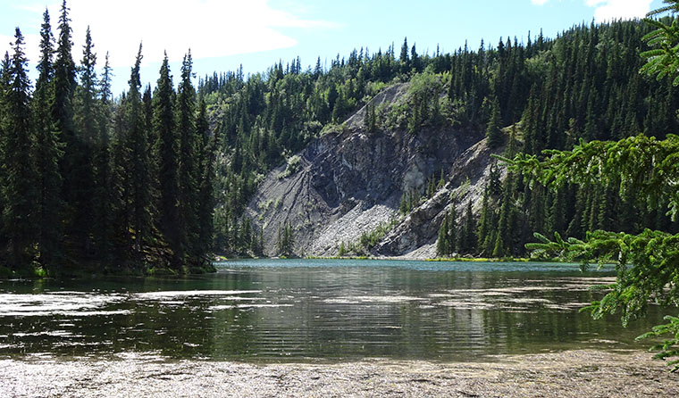 Denali Day 1 Hordeshoe Lake