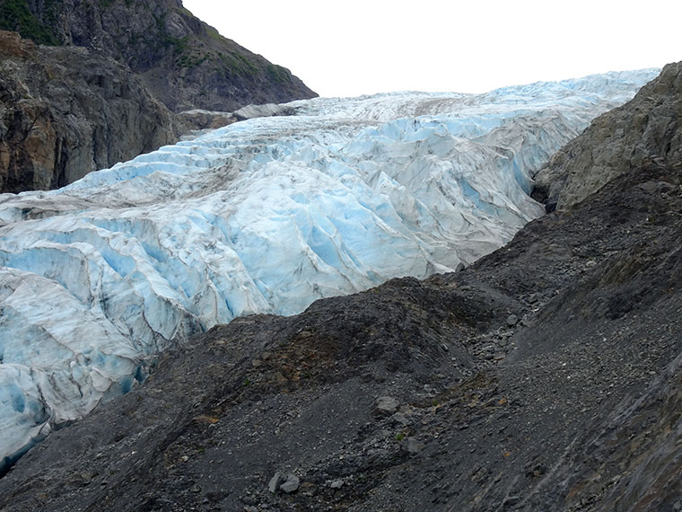 Exit Glacier End of trail