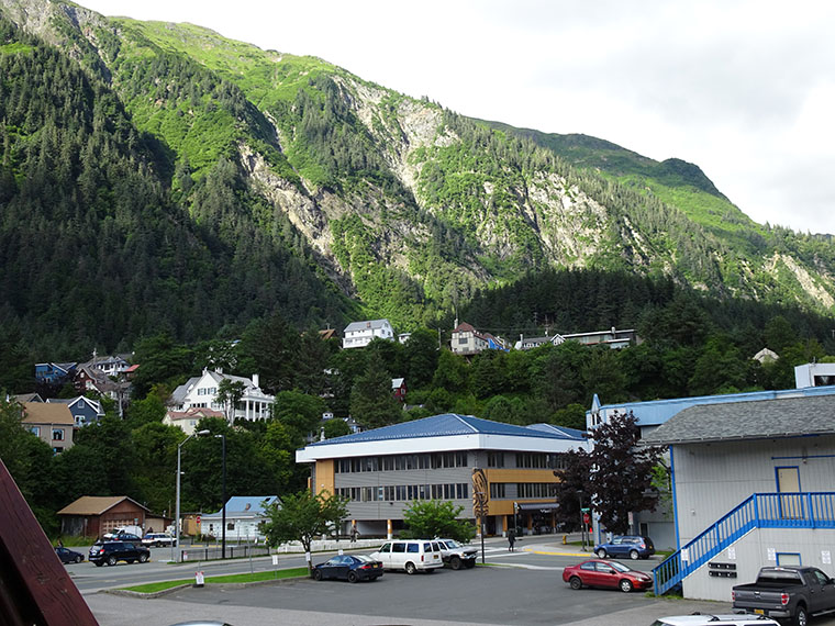 Juneau Day 1 - Hotel View