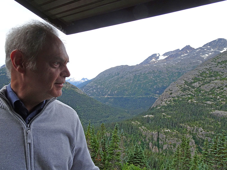 White Pass Railway Admiring the view