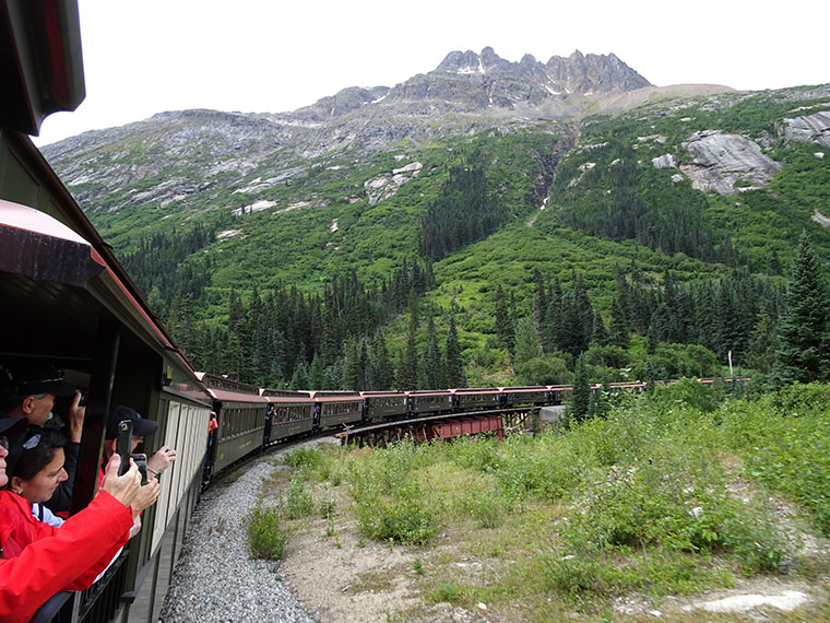 White Pass Railway Busy