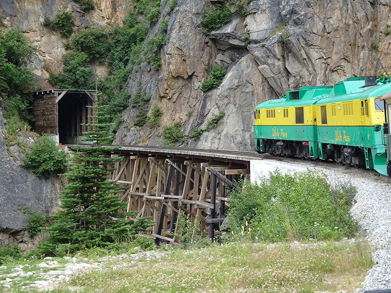 White Pass Railway Terrain