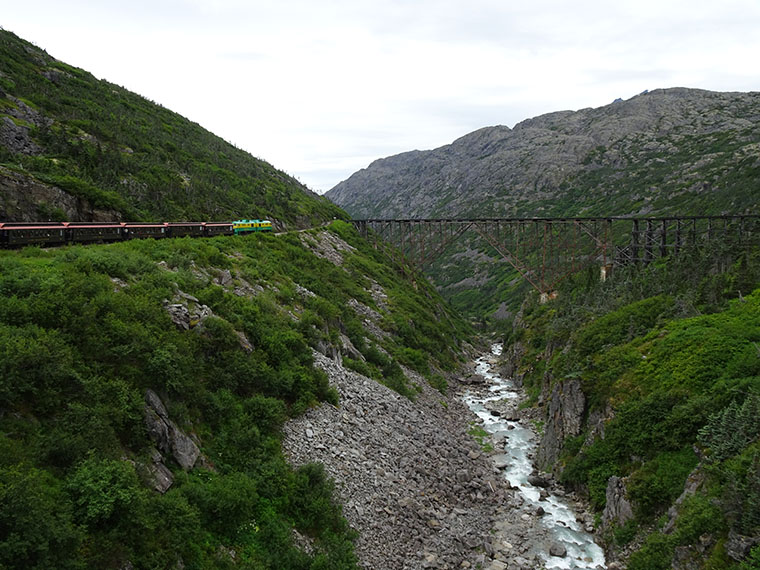 White Pass Railway Trestle