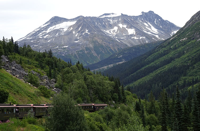 White Pass Railway View