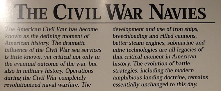 Civil War Navy Museum 1