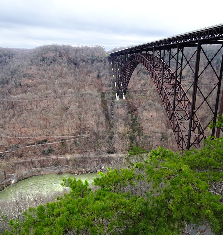 New River Gorge from overlook