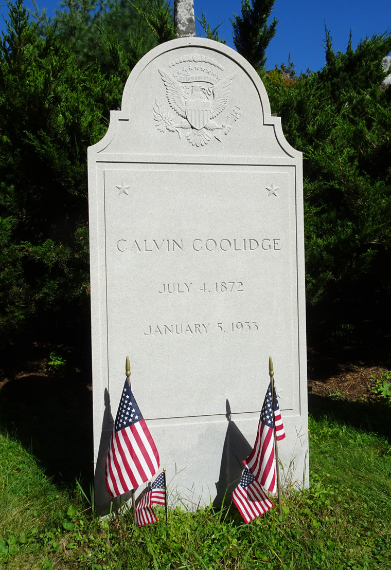 Coolidge headstone