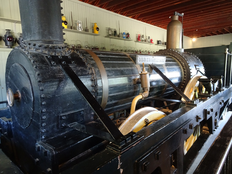 Shelburne First Steam Engine