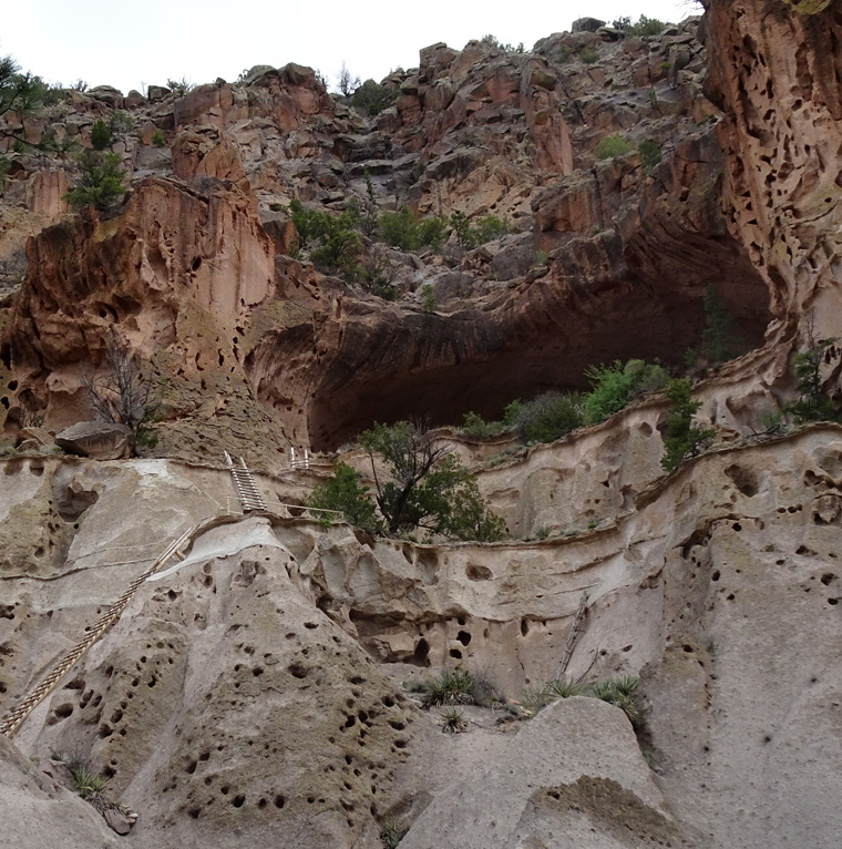 Bandelier Alcove Ladders