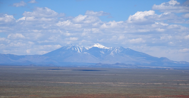 Metoer Crater Humphreys Peak