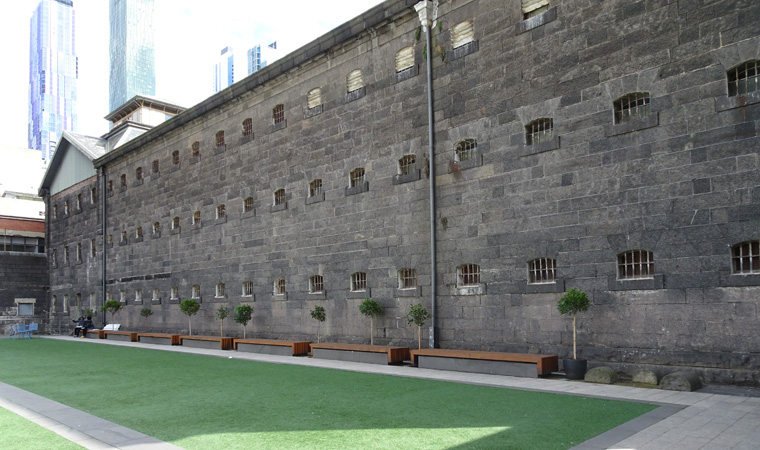 Melbourne Gaol Exterior