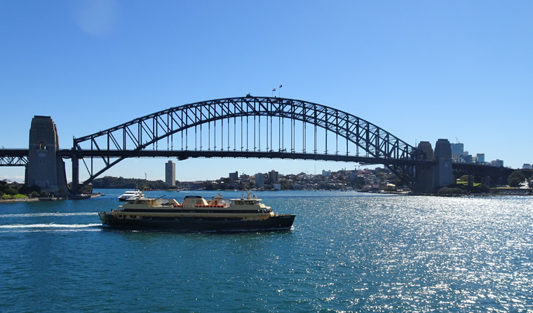 Sydney Harbour Bridge from Opera House