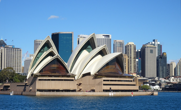 Sydney Opera House from ferry