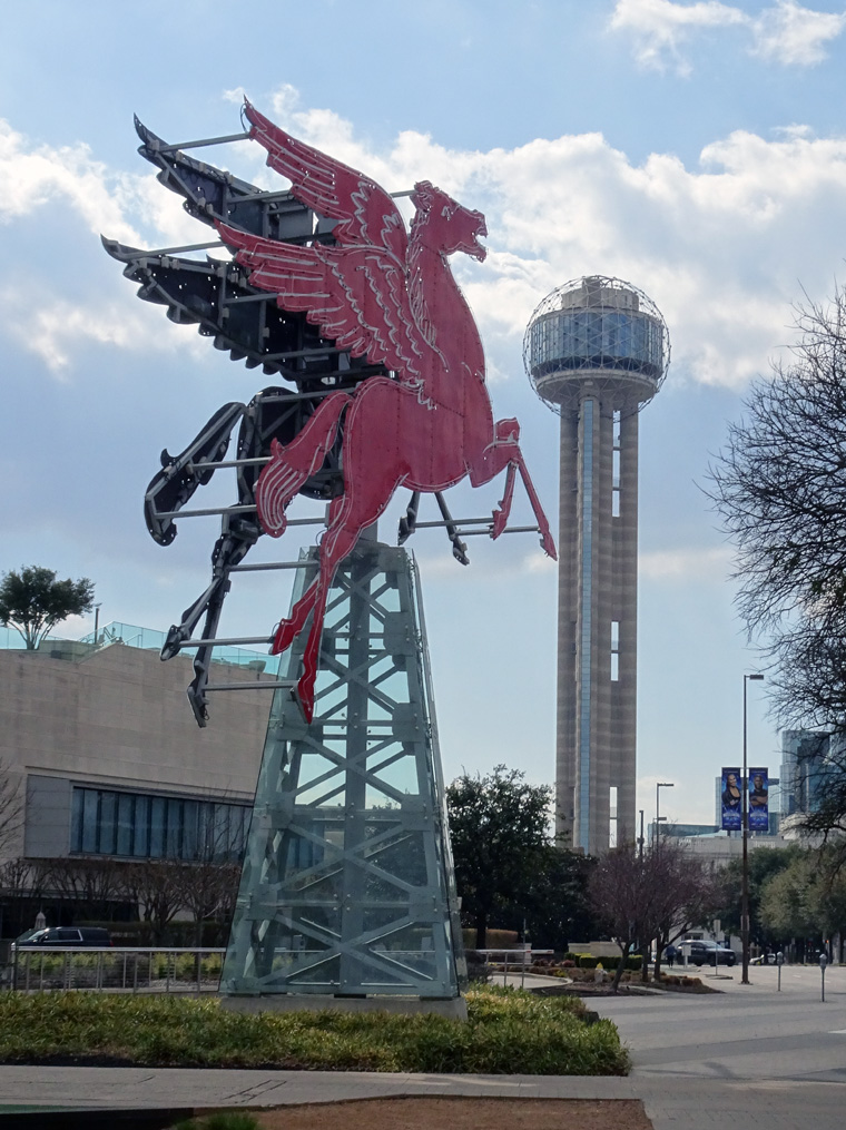 Dallas Flying Red Horse