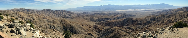 Joshua Tree Keys View Panorama Small