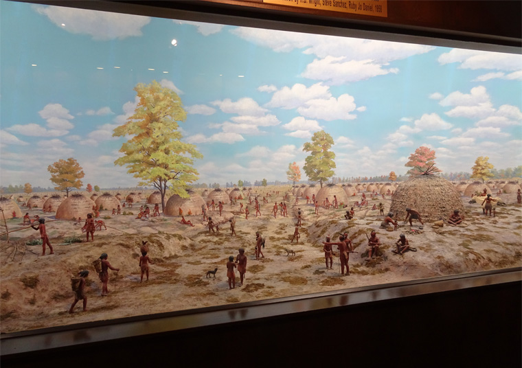 Louisiana Museum Diorama