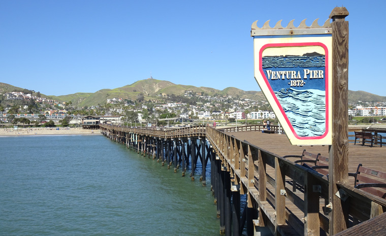 Ventura from pier end