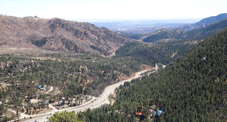 View of Ute Valley