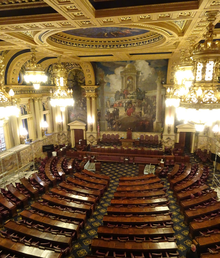 PA Capitol House Chamber